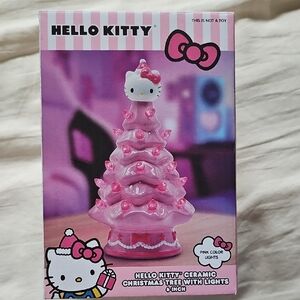 Hello Kitty Pink Ceramic Tree with Lights